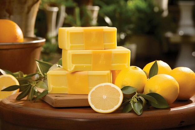 신선한 레몬 맛으로 가득 찬 시트러스 델라이트 최고의 레몬 이미지 사진