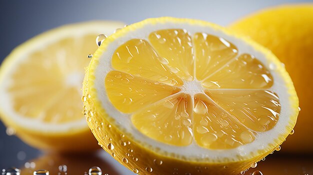 citrus fresh fruits on wooden table top view