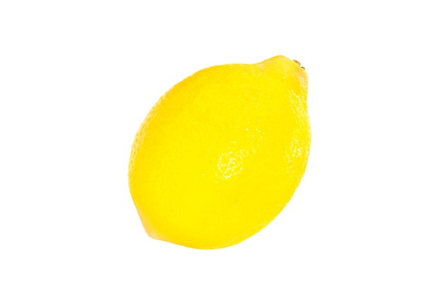 Agrumi limone isolato su sfondo bianco