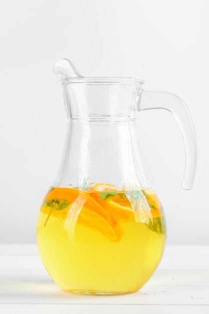 Photo citrus lemonade,summer drink.