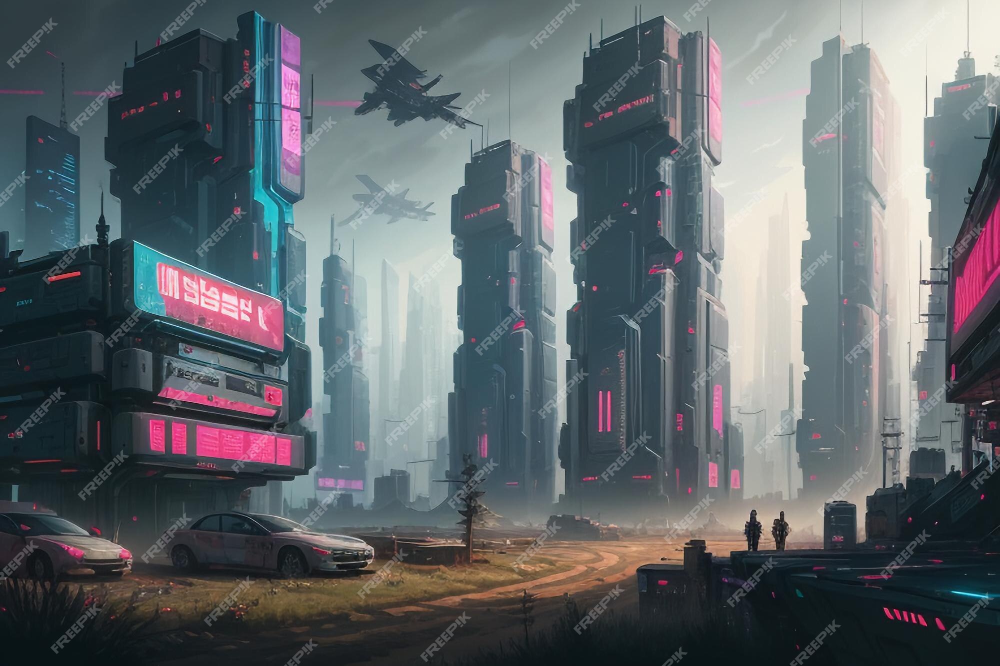 Page 100  Cyberpunk Landscape Images - Free Download on Freepik