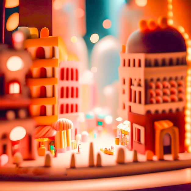 city of candy miniature