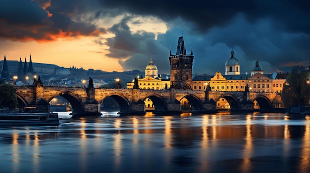 City charles bridge