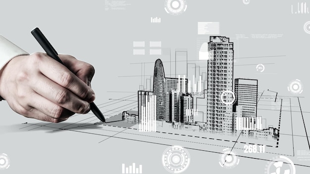 都市の土木計画と独創的な不動産開発