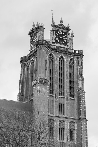 Photo the city of dordrecht in the netherlands