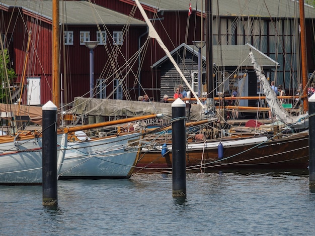 Photo the city of flensburg