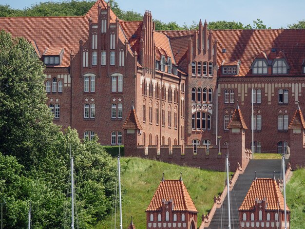 Photo the city of flensburg