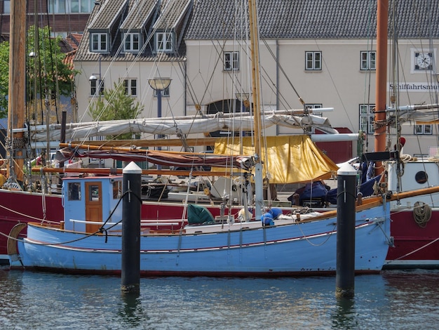 Photo the city of flensburg