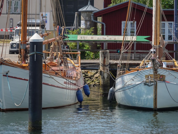 Photo the city of flensburg