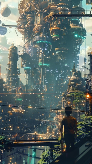 the city of the future by person