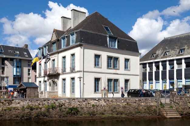 The City hall of Landerneau