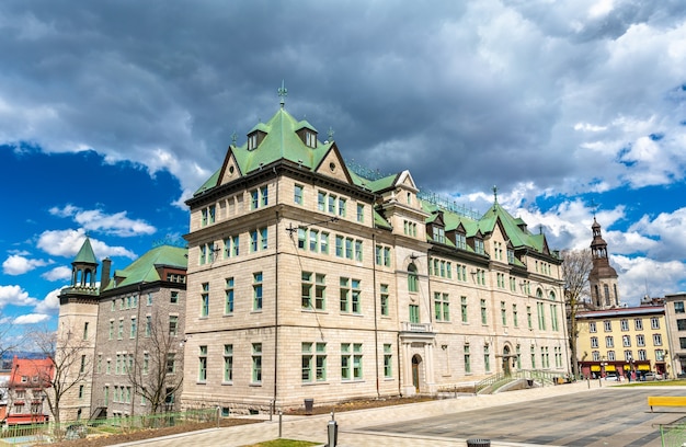 The City Hall of Quebec City in Canada