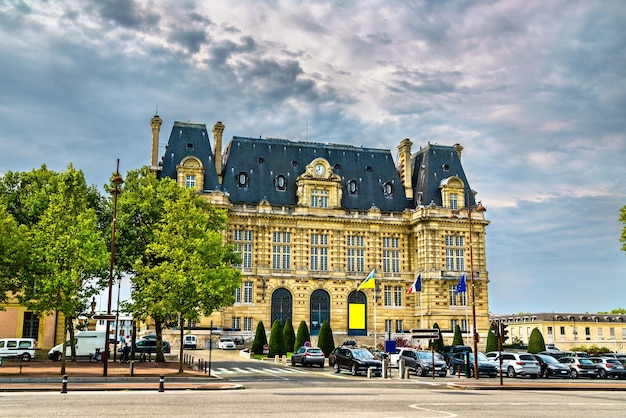 City hall of versailles in yvelines department of france