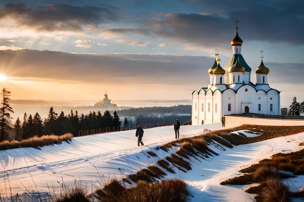 Город – это церковь, расположенная в горах.