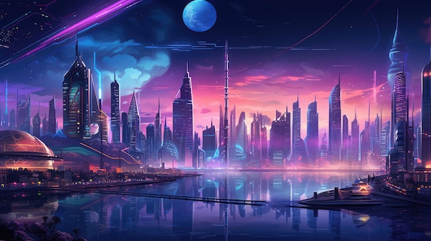 A city is the city of the future