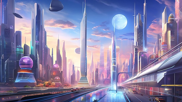 A city is the city of the future