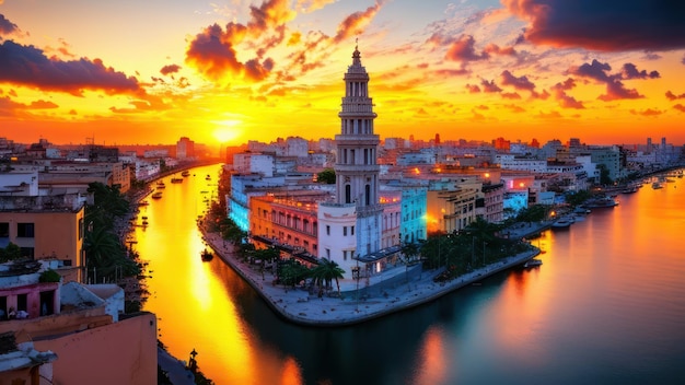 A city is a city and is located in the heart of havana.