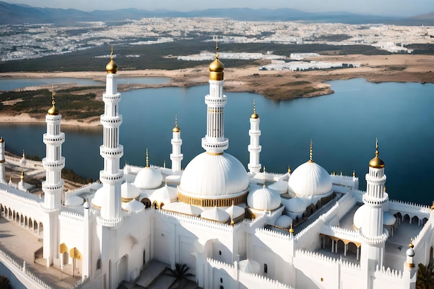 Город - самая большая мечеть в мире.