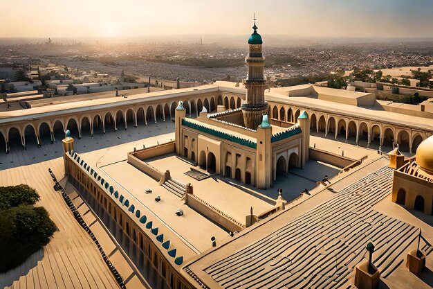 도시는 도시에 위치한 모스크입니다.