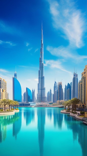 도시는 세계에서 가장 높은 건물입니다.