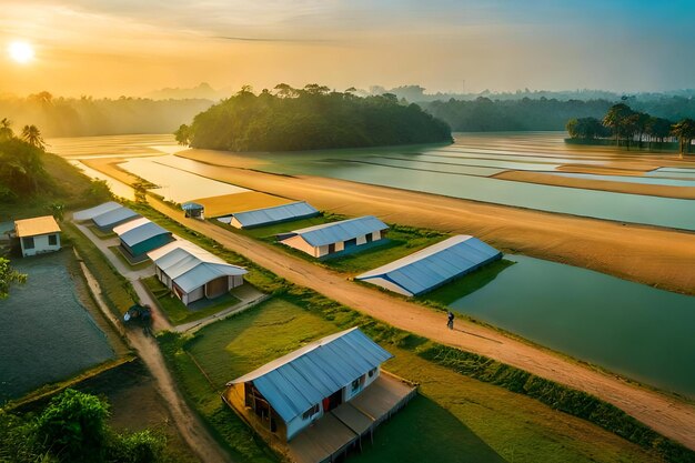 premium-ai-image-a-city-is-a-village-located