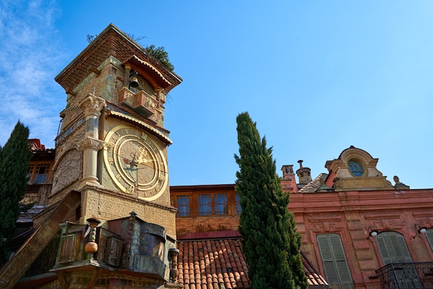 City landmark of Tbilisi. Old puppet theater.