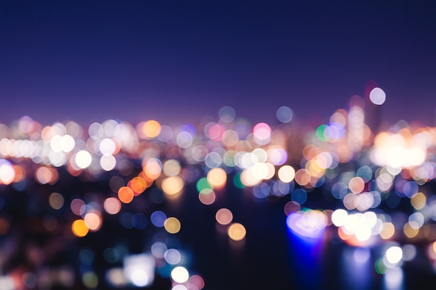 City light bokeh