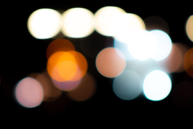 Foto luci della città bokeh