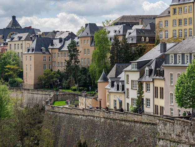 Photo the city of luxemburg