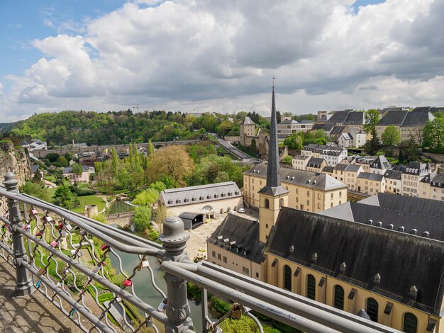 Photo the city of luxemburg