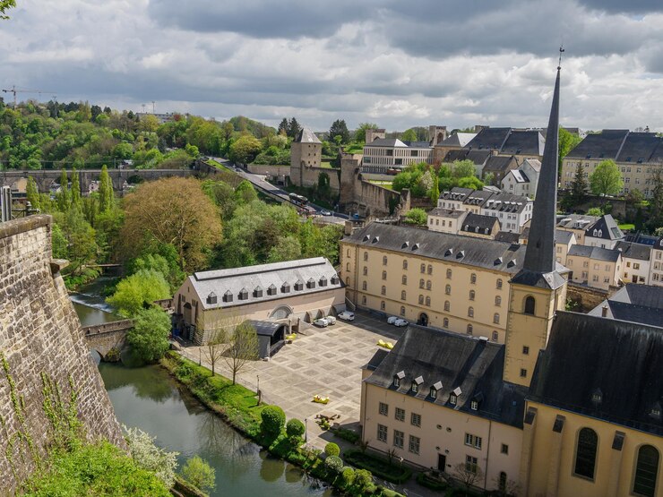 Photo the city of luxemburg