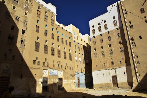 중세 고층 빌딩의 도시 Shibam Wadi Hadramaut 예멘