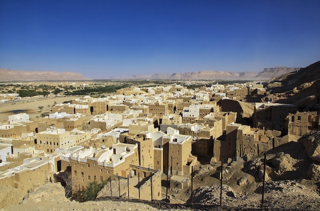 중세 고층 빌딩의 도시 Shibam Wadi Hadramaut 예멘