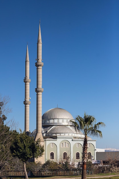 City mosque in the resort town of Manavgavt, Turkey