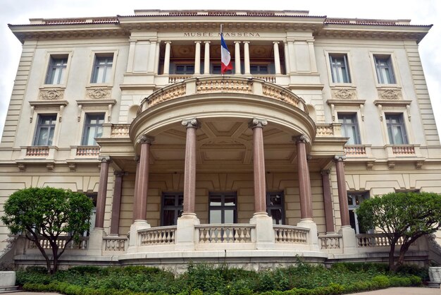 Foto città di nizza francia museo massena