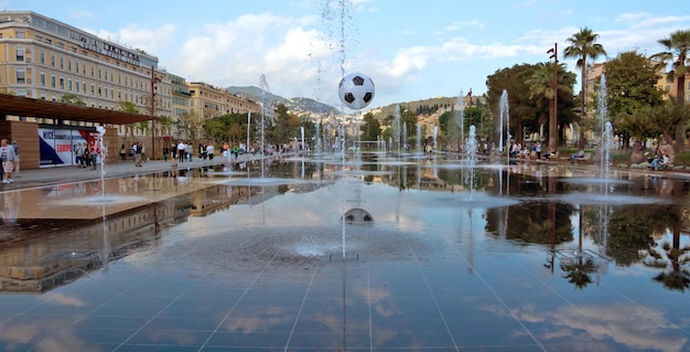 City of Nice Lovely fountain