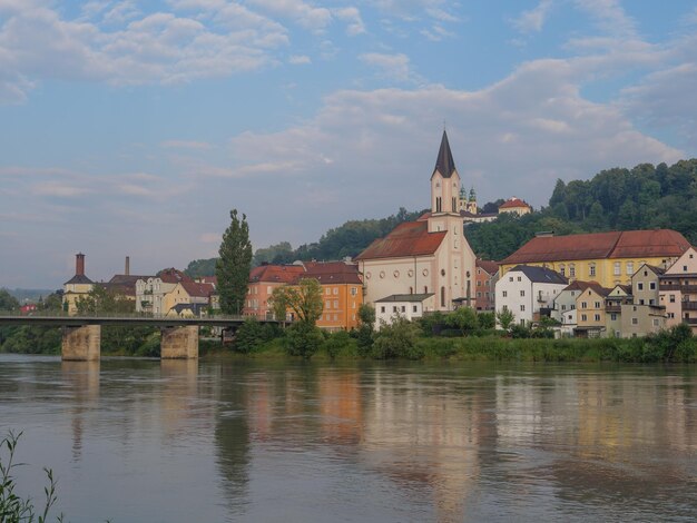 Photo the city of passau in bavaria