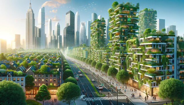 City Reborn Transforming Urban Jungle into Stunning Green Oasis