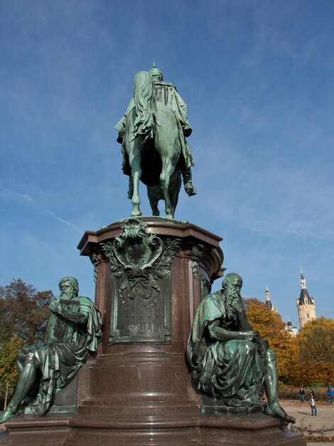 the city of Schwerin in MecklenburgVorpommern Germany