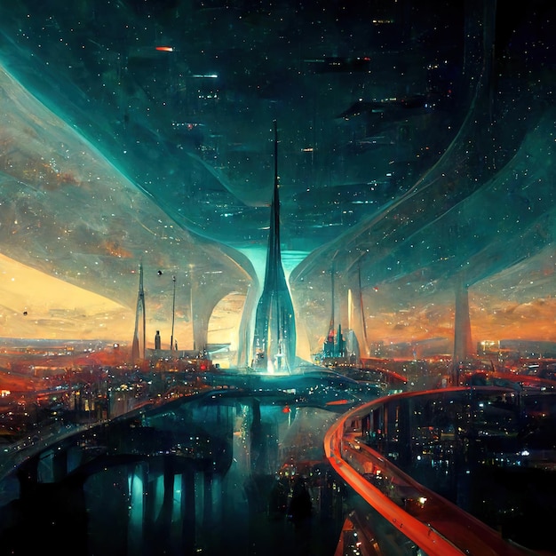 городской космический корабль