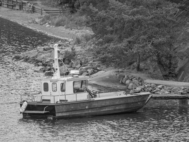 город Стокгольм и Балтийское море в Швеции