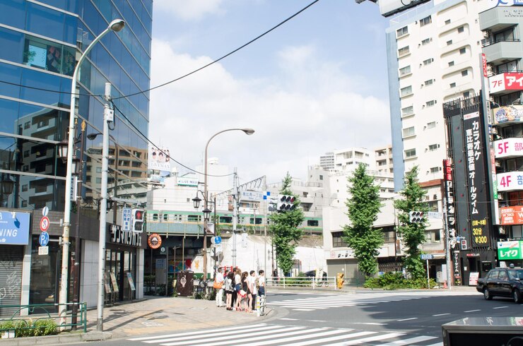 Photo 空に照らされた街