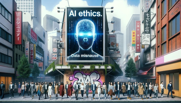 AI を活用した広告を活用した街路