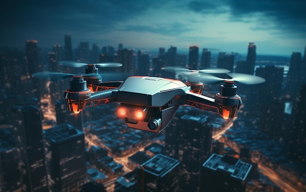 City Surveillance with Small Drone