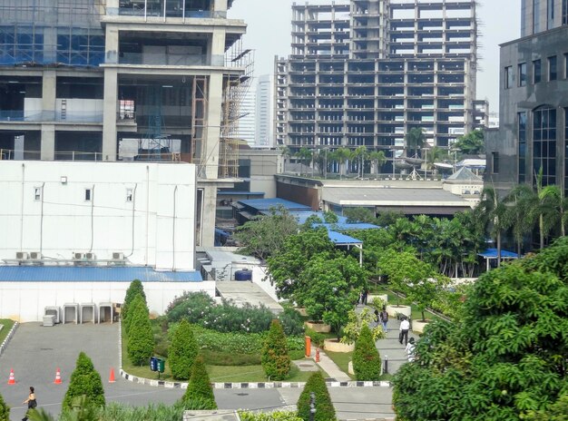 city view of Jakarta in Java