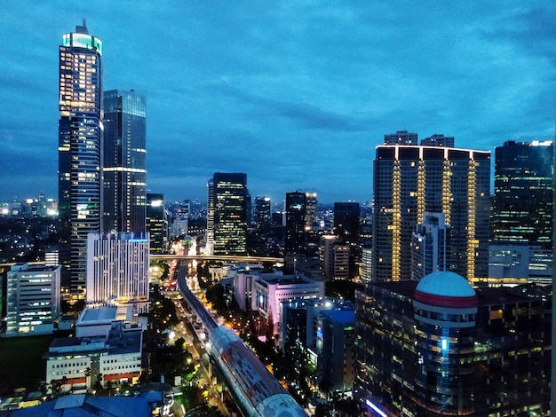 City view of jakarta