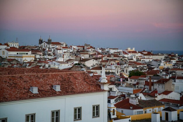 a city view of the old town in the city of Elvas in Alentejo in Portugal Portugal Elvas October 2021