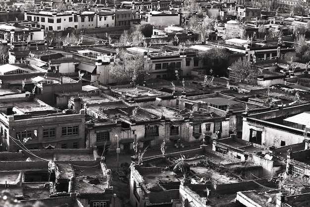 city view in Tibet china