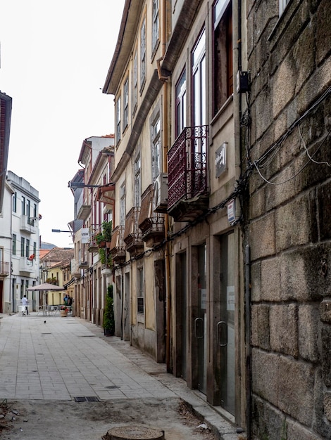 The city of Vila Real in Portugal