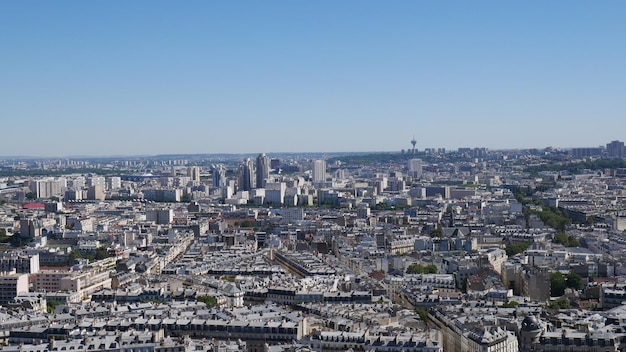 Photo cityscape against clear blue sky